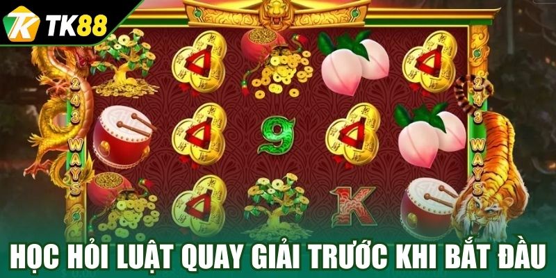 Học hỏi luật quay giải trước khi bắt đầu